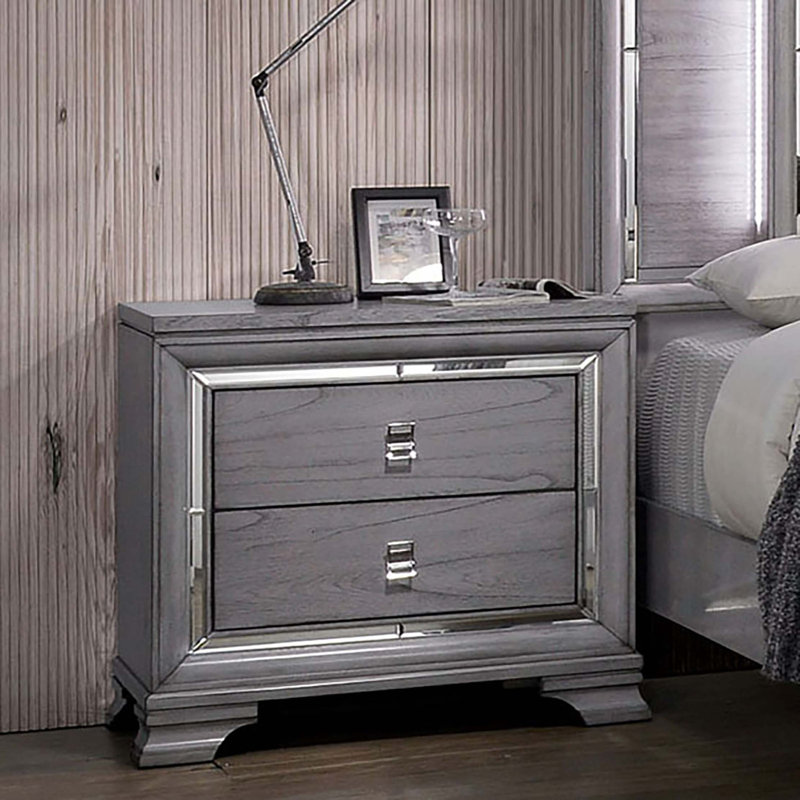 Table de chevet contemporaine 1pc