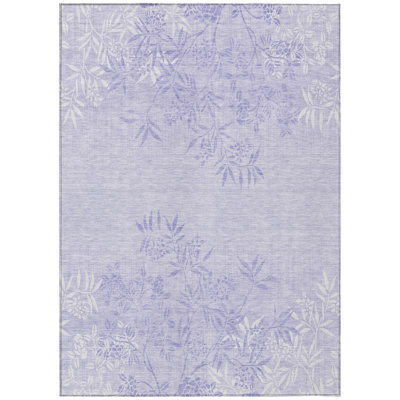 Azani Washable Floral Indoor / Outdoor Rug