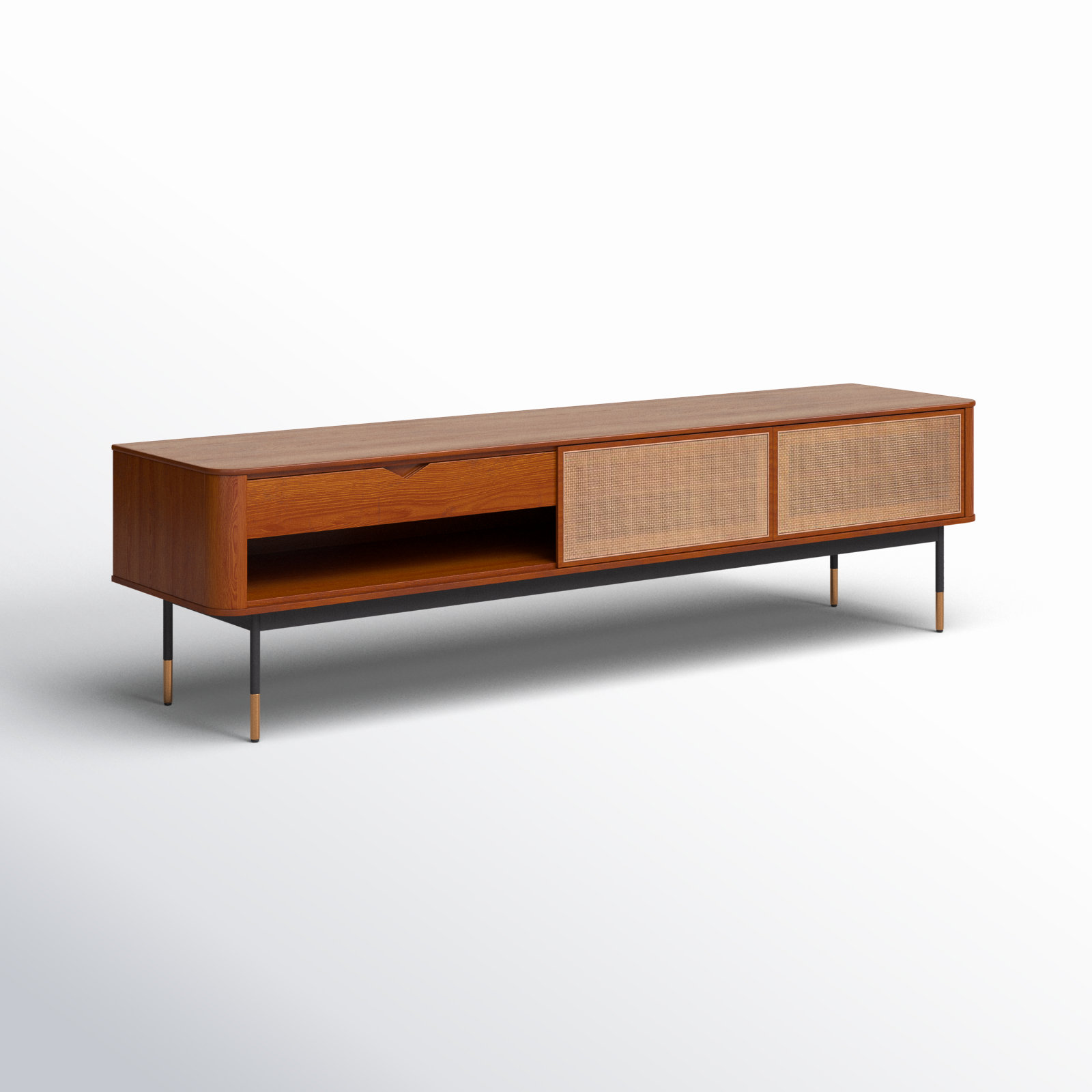Ayres 71" Media Console, Brown