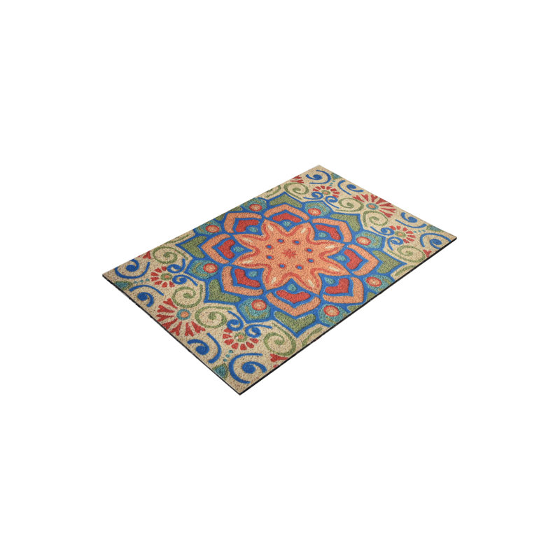 Durable PVC Doormat, Non-Slip Underside, 15.7 x 23.6 inches | 100% PVC Material, Machine Washable at 86°F | Perfect for Indoor & Outdoor Use, Easy to Clean, Stylish & Functional Welcome Mat