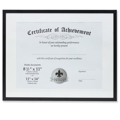 Bittle Document Picture Frame