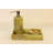 3Pc Green Onyx Bath Accessory Set