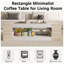 Table basse haute en verre avec rangement Emilly-2104475591