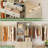 28" Wood Closet System With Drawers And Shelves, Reach-In Closet System For Closet-362134325