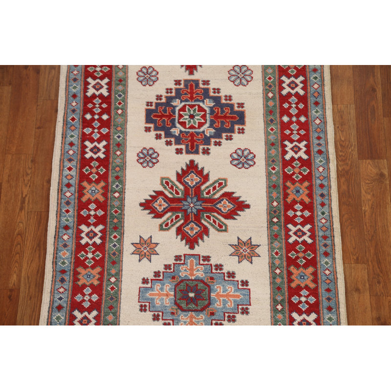Tapis de couloir géométrique Kazak