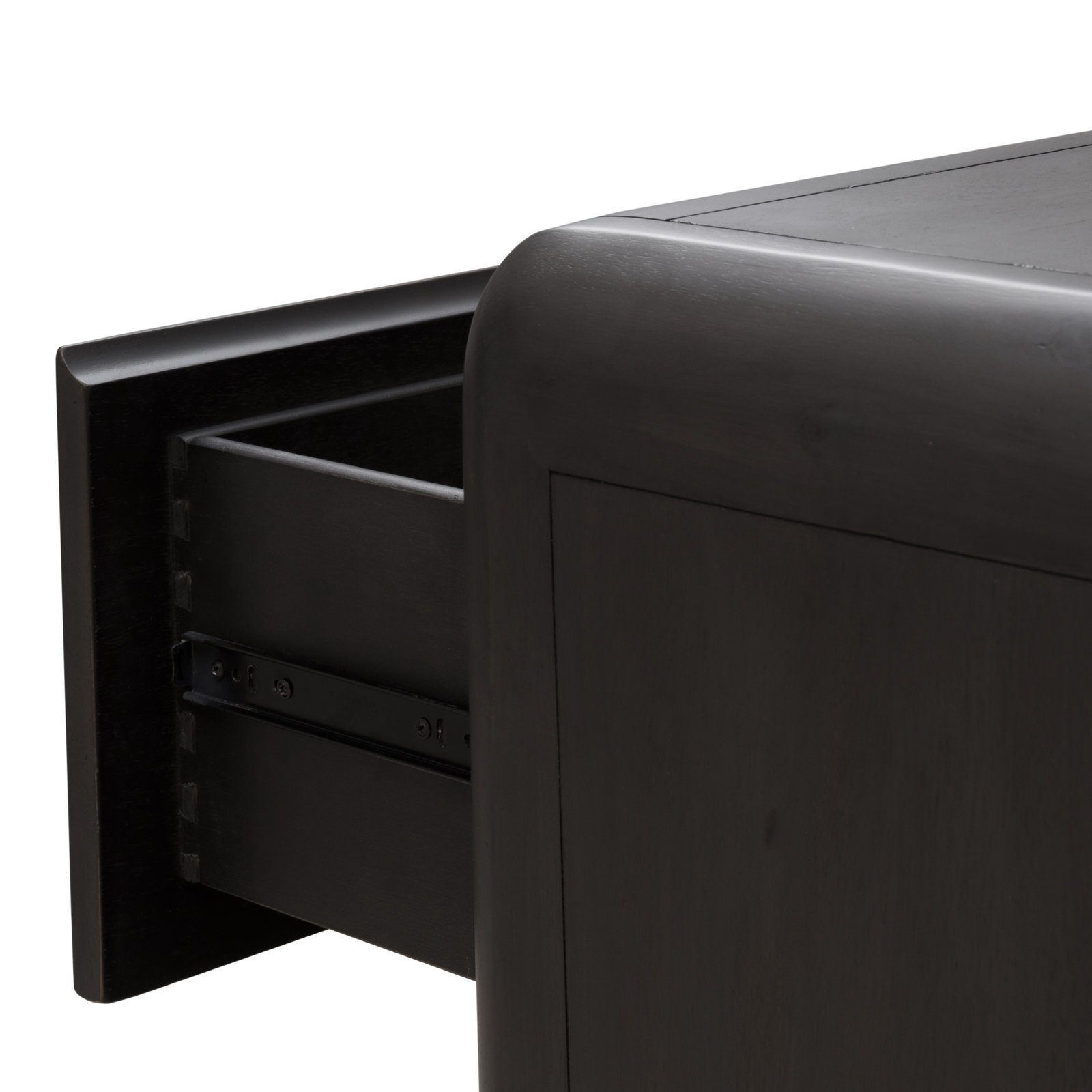 2-Drawer Acacia Nightstand