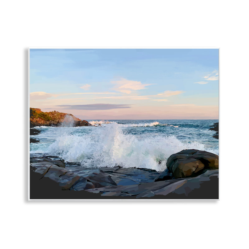 «Strong Breaking Waves» par Emily Kalina