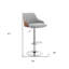 Tabouret de bar moderne ajustable en similicuir-1914556578