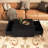 Square Coffee Table With 4 Drawers-2053899858