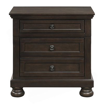 Transitional Design Nightstand, End Table