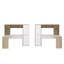 Simental L-Shape Floating Desk-416081846