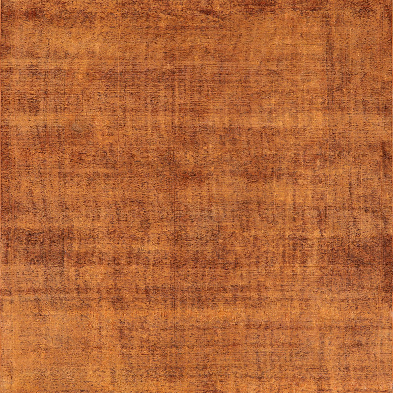 100% Machine Washable Midcentury Modern 1864 Area Rug, Square 8'