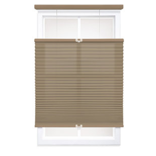 EcoHome 1.5 inch Cordless Semi-Sheer Light Filtering Top Down Bottom Up Cellular Shade