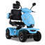 Scooters de mobilité pour personnes âgées et tout terrain. Scooter de voyage robuste