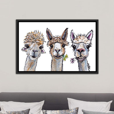 Alpacas Trio II by Hippie Hound Studios - Photograph