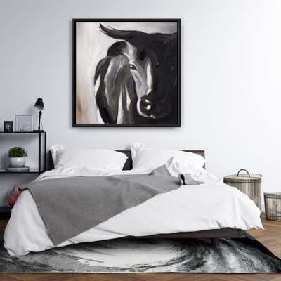 " Bull Head Closeup "