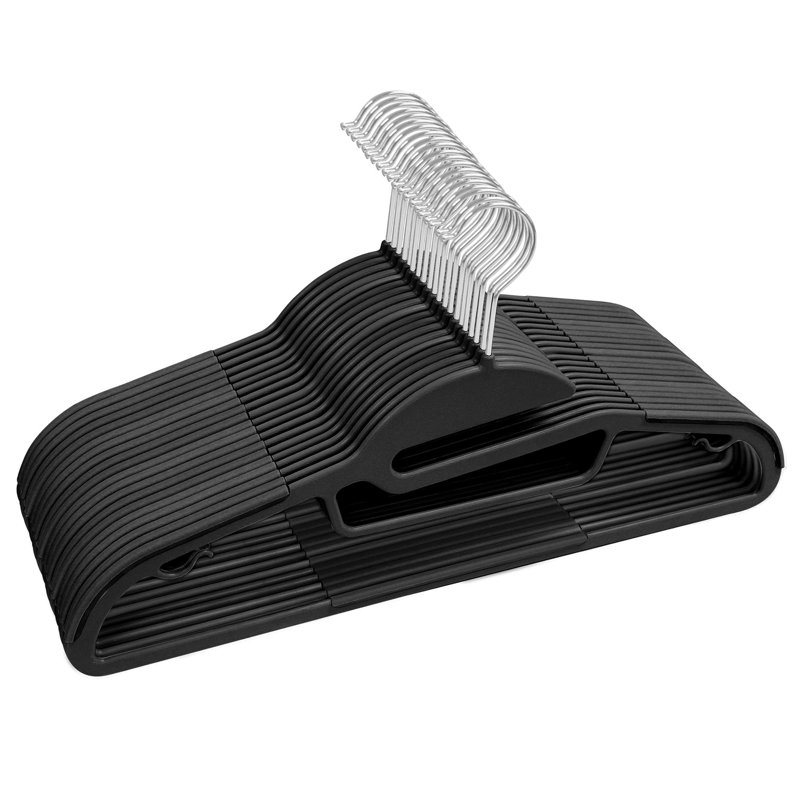 Jayapura Plastic Standard Hanger, Black