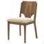 Ensemble de 2 chaises d'appoint en noyer Graham
