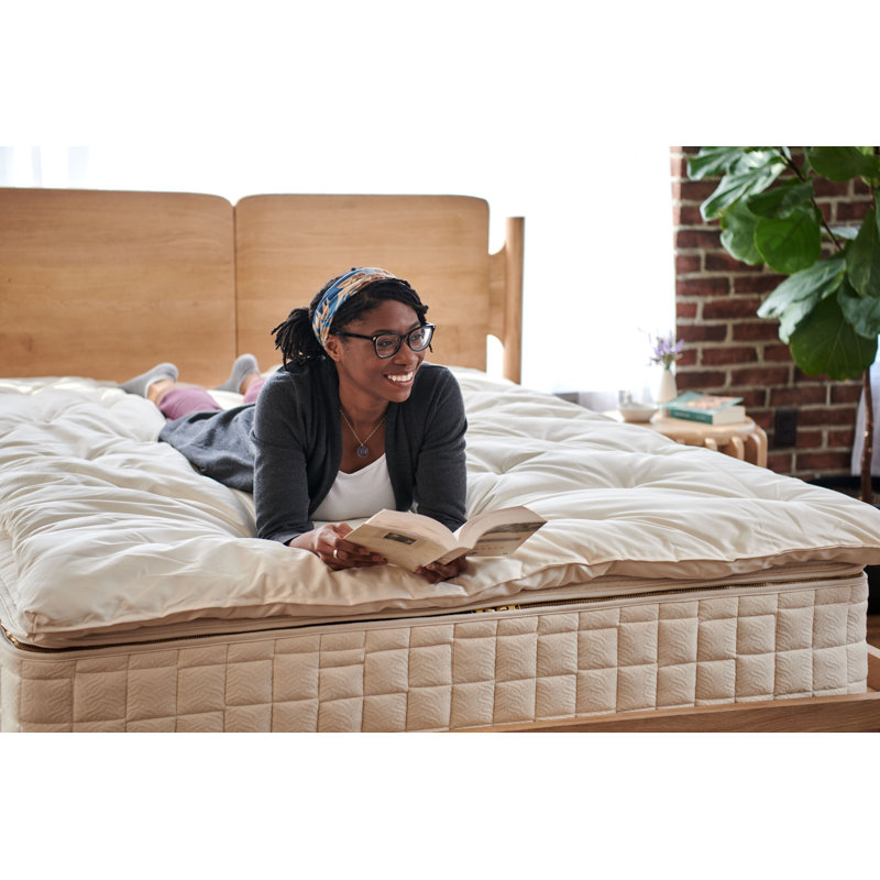 Wooly 3" Organic Wool Mattress Topper, Queen
