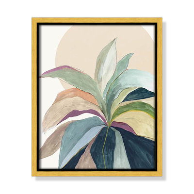 Sherbrooke Sunny Bright Leaves II by Asia Jensen Print