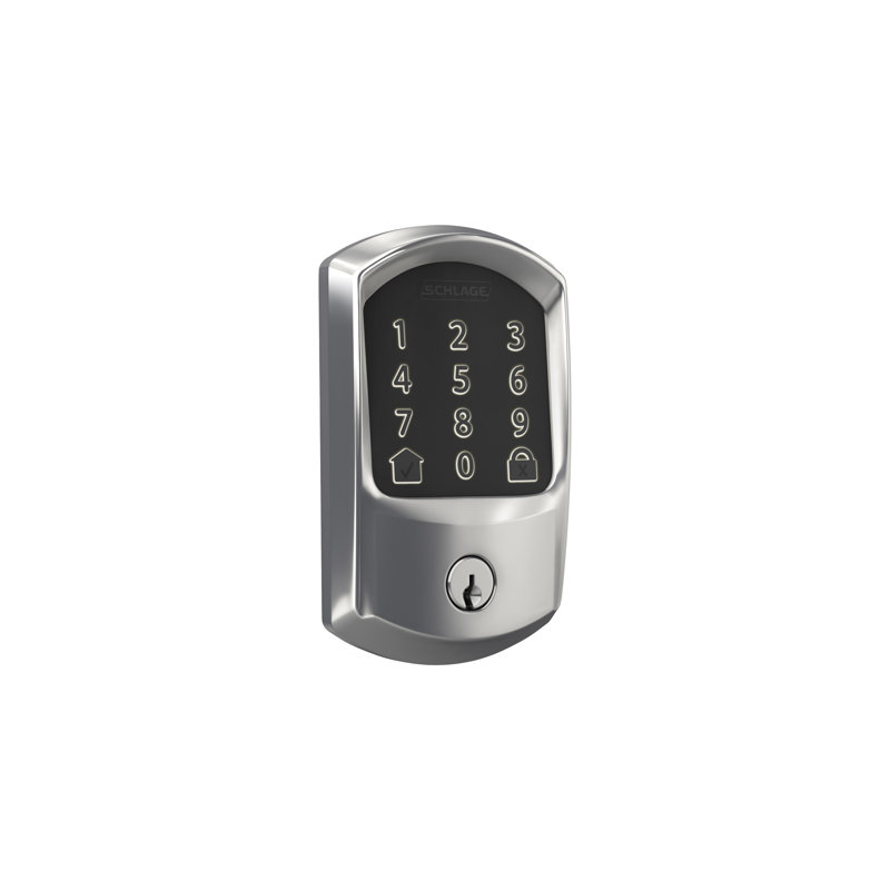 Encode Smart Wifi Deadbolt With Greenwich Trim, Chrome