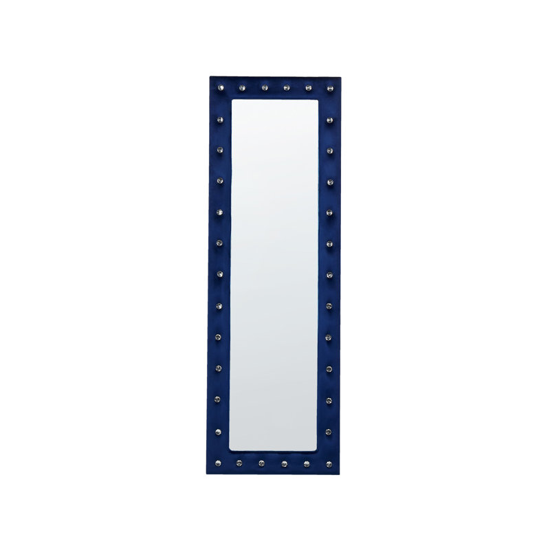 Aimee-Louise Flat Floor Mirror, Blue
