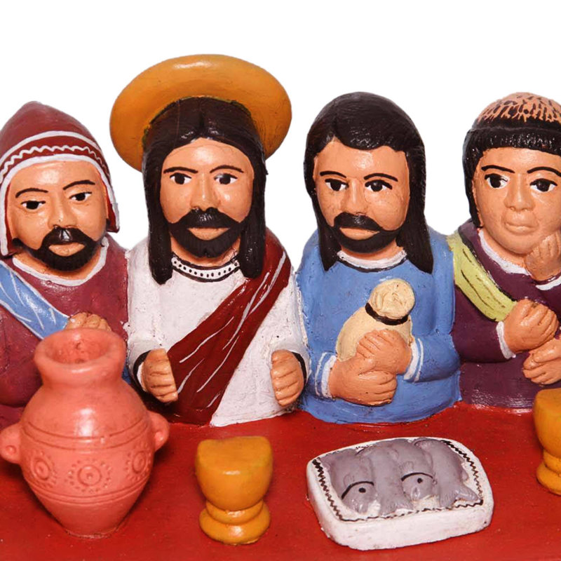 Le dernier figurine en céramique supper