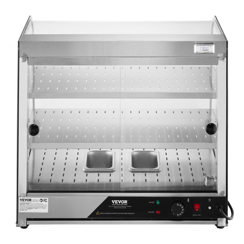 Armoire à pizza commerciale à 2 niveaux