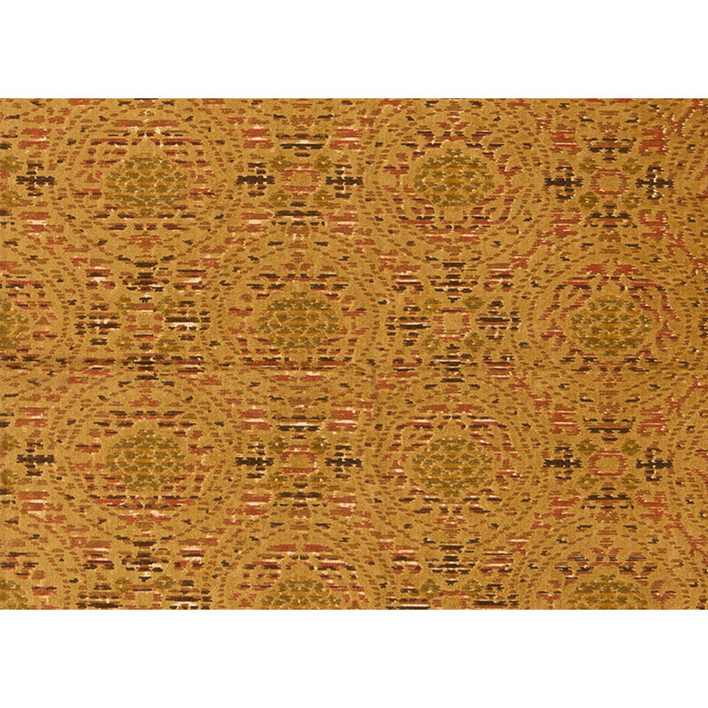 Tapis rectangulaire en laine à tissage plat