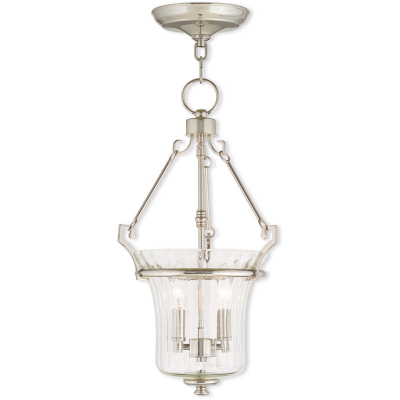 Luminaire suspendu urne 2 lumières Ashaunie