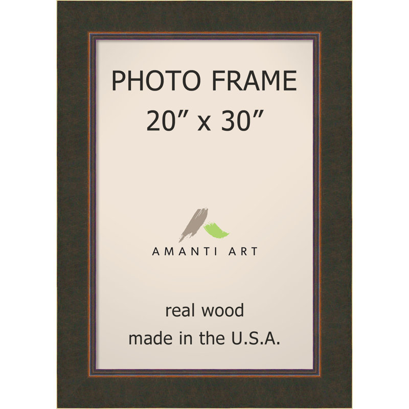 Bourgault Brown Single Picture Frame, 20" x 30"