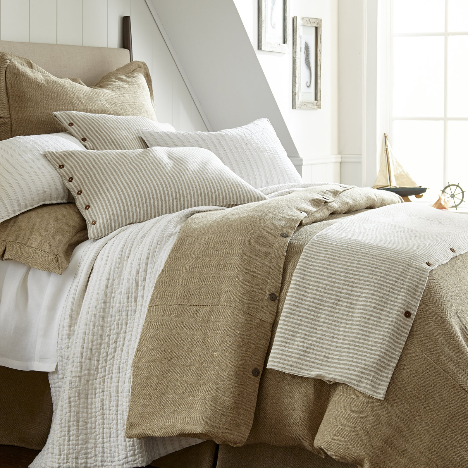 Mirissa Linen Shams, Standard