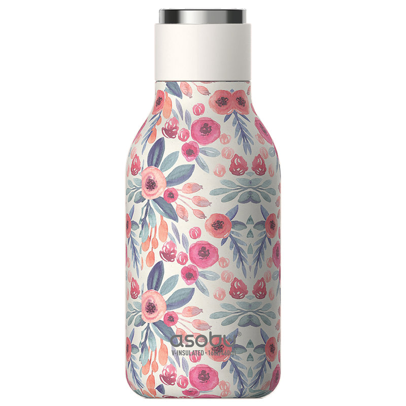 Asobu 473ml Double Wall Insulated Stainless Steel Water Bottle