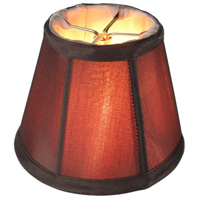 4 in. H x 5 in. W Silk Empire Candelabra Shade