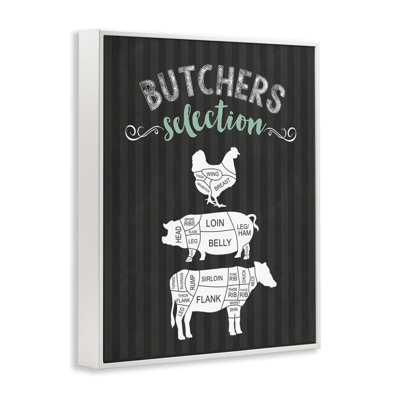 Giclée encadrée par Butchers, H 30 po x l 24 po, Estampe numérique encadrée blanc bord de mer