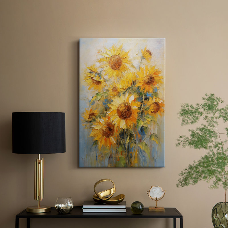FLORAL Series CDLVI - Gallery Cavas sur mesure, H 12 po x l 8 po