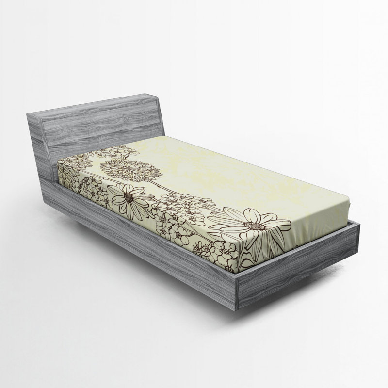 Microfiber Fitted Sheet, Twin Fitted Sheet