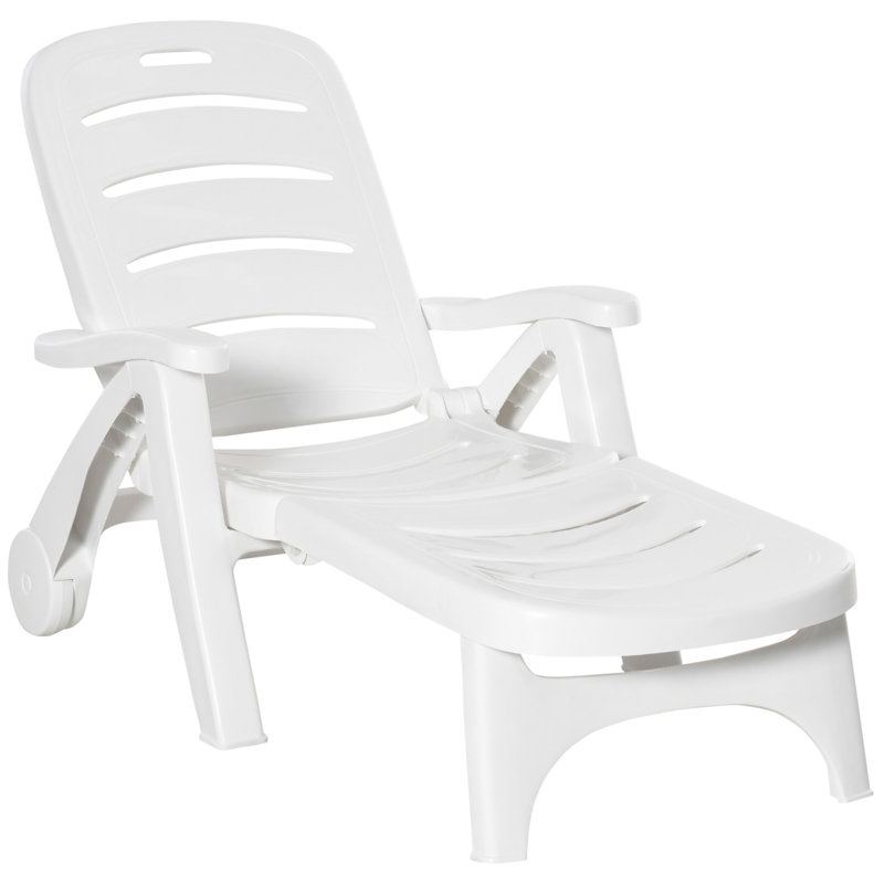 Outsunny Outdoor Chaise Lounge