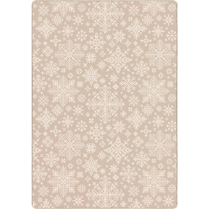 Neige qui tombe, Warm Winter, 3'10"x5'4" Rectangle