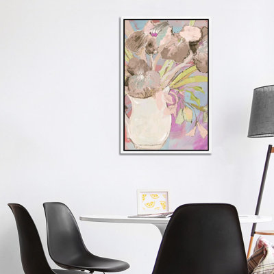Summer Vase 1 Piece Wall Art on Canvas