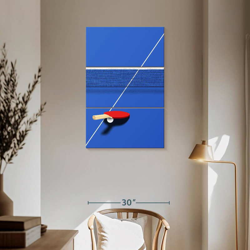 Sireci Pingpong, 57" H x 36" W