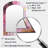 Pink and gold Marble Essence III - Marble Arch Wall Mirror, Modern Asymmetrical Decorative Mirror, Printed Metal Art-1050852808