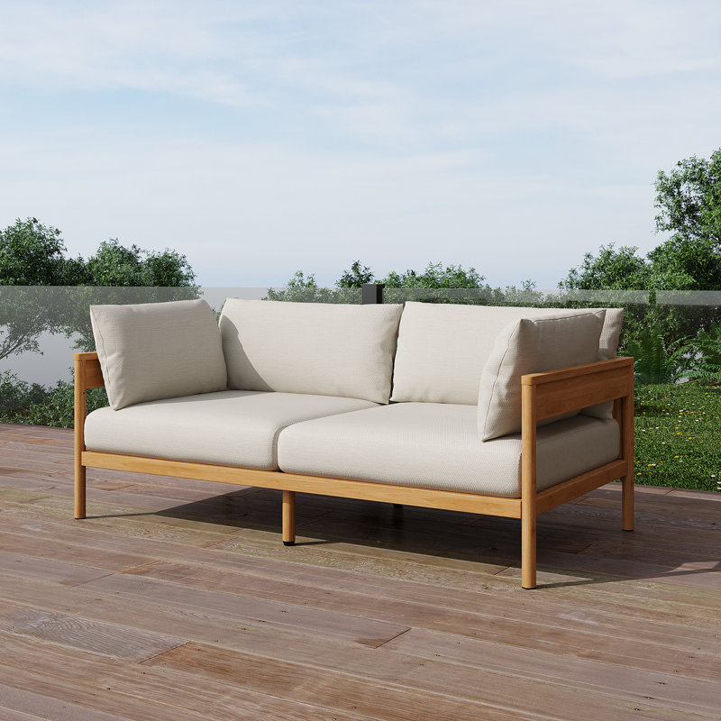 Causeuse de patio en aluminium Vento