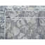 Tapis gris nouvel âge noué à la main Katrielle 11 pi 9 po x 15 pi 3 po Katrielle