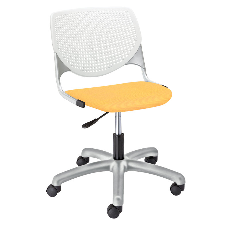 Chaise de travail Kool Poly, Jonquille