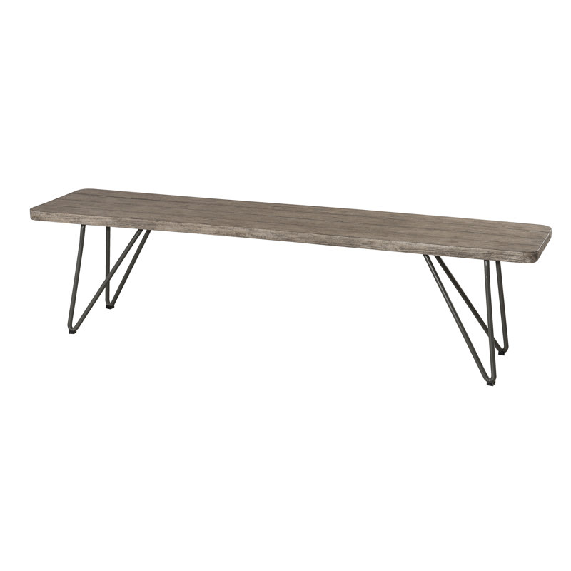 Worden Metal Outdoor Bench