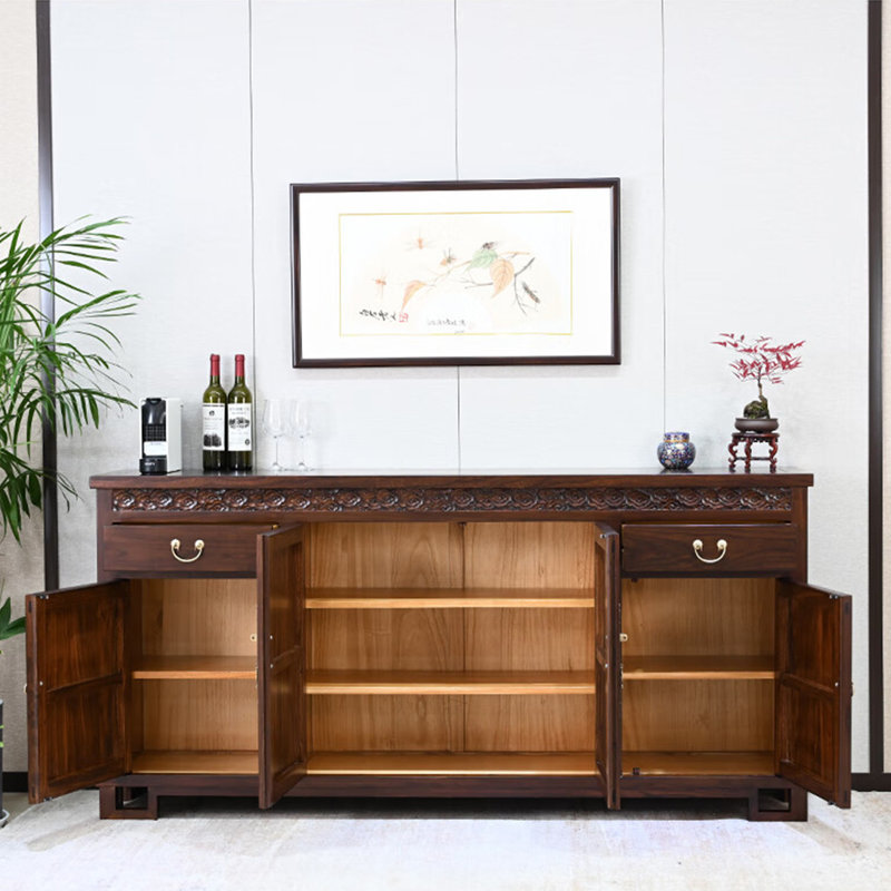 Chinese-style retro minimalist high-end sideboard