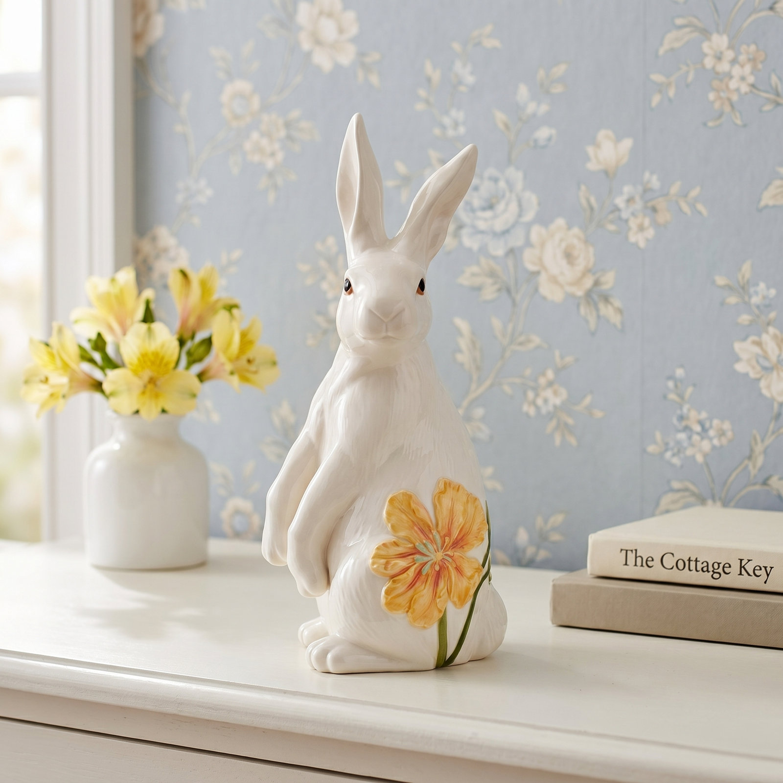 Fitz and Floyd Meadow Rabbit Figurine