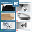 Ensemble de meuble-lavabo mural simple 30 po Sian-86842348