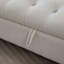 Banc de rangement moderne rembourré de 65,75 pouces de large avec couvercle double-335909090